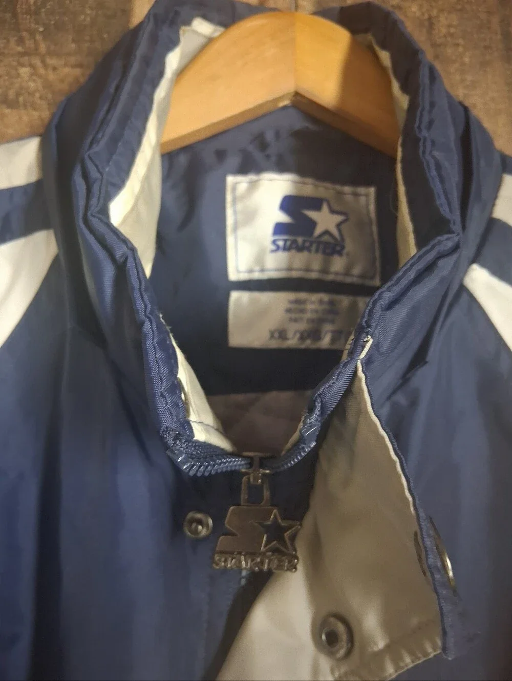 New England Patriots NFL STARTER PRO LINE WINTER JACKET - XXL